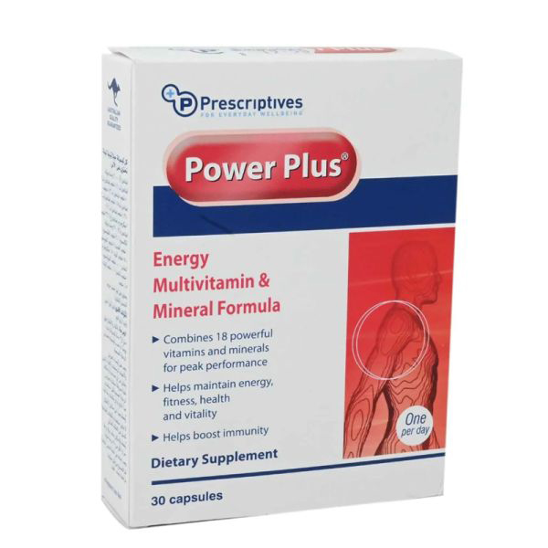 Power Plus Multi Vitamins And Minerals 30 Capsule