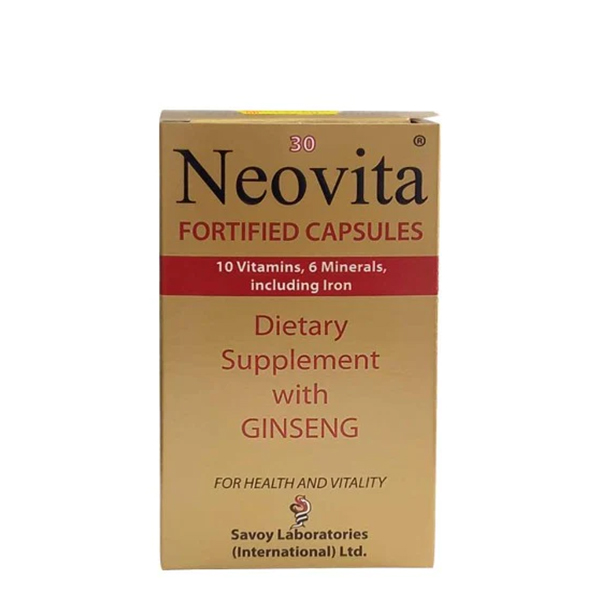 Neovita Multivitamins With Ginseng 30Cap