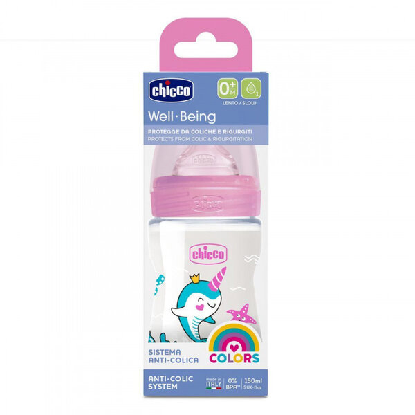 Chicco Well Being Bottle Colors 150ML